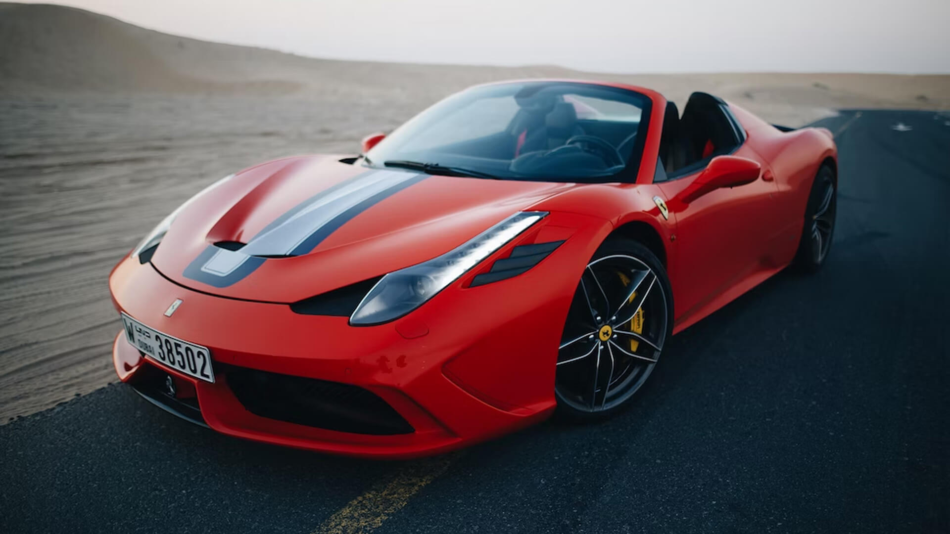 Premium convertibles rental category example
